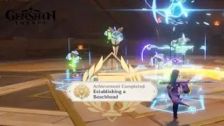 Establishing a Beachhead | Genshin impact Achievement