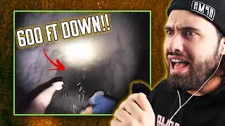 Abseiling Down Tight 600 FOOT Mexican Mine (Strange Noises Heard!) Reaction