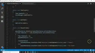 Game Design Week 13 First Person Pause Menu Fix