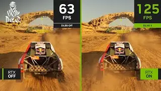 Dakar Desert Rally | مقارنة التعلّم العميق 3 بأعلى الإعدادات