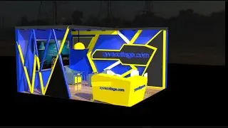 Blue Stand  modeling and texturing in 3Ds Max and V Ray Rendering part-3