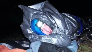 1 NIGHT in an ASBESTOS TRASH BAG (CARCINOGENIC!)