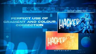 Perfect Use Of Gradient And Colour Correction In Thumbnails On Android | EDITING CLUB |