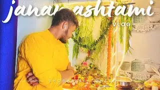 Janamashtami VLOG 🦚| Janamashtami Decoration 💌 | SHOBHIT SKETCHES | wait for end 😀