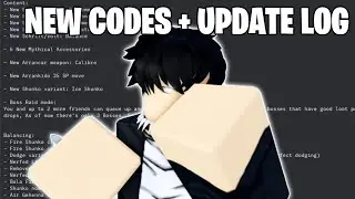[Type Soul] NEW CODES + New Update log Is Crazy...