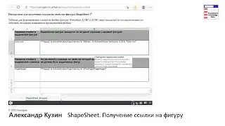 A tool for getting a reference to a ShapeSheet's cell