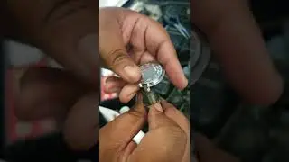 Replacing and inspecting a spark plug