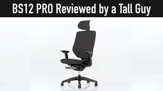 A Tall Person's Perspective: FlexiSpot BS12 PRO Ergonomic Chair Review