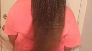 triangle Box Braids