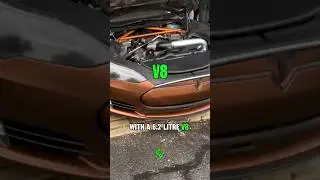 6.2-Liter V8 Powered Tesla🦾 [