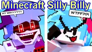 Friday Night Funkin' Silly Billy but Minecraft V1 | VS Yourself | Hit Single x Minecraft (FNF Mod)