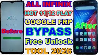 How to Bypass infinix Hot 11 Play Google Account Bypass, infinix X688B Android 11 FRP Bypass Tool