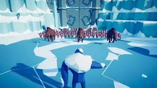 ICE GIANT vs DEFENSORS | TABS - Totally Accurate Battle Simulator