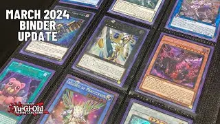 My Updated Yugioh Trade/Sale Binder for March 2024