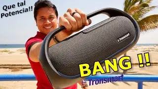 Altavoz Bluetooth BANG de Tronsmart, ...Potencia Extrema! 🔊😱