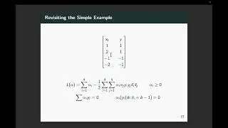 Lecture 28 + Tutorial: SVM II (Kernel trick)