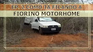 EP.2 COMO TÁ FICANDO A FIORINO MOTORHOME PARTE ELÉTRICA