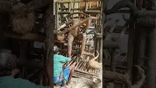 Maa Saraswati murti making/Sculpture making with clay #art #artist #youtube #shorts