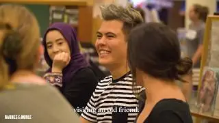 Author Hafsah Faizal at Barnes & Noble, Frisco TX