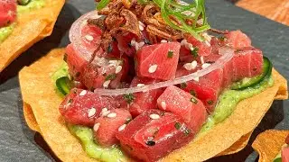 The Most Amazing Tuna Tostadas 😍🇲🇽