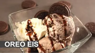 Oreo Eis selbstgemacht ohne Eismaschine (Cookies&Cream)