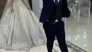 Красивый танцевальный подарок от жениха