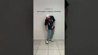 3 Ways To Wear Cargo Pants 👖 #Shorts