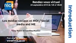 Social Media and ME webinar - Introduction