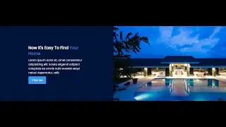 Hero Section HTML/CSS Easiest way!!!(Web Development Projects)