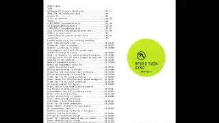 Aphex Twin - Syro (2018 Japan bonus track)