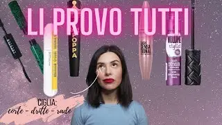 RECENSIONE e CONFRONTO 6 MASCARA LOW COST!