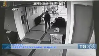 Ragusa. arrestato ladro seriale