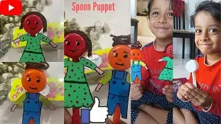 How To Make Spoon Puppet At Home