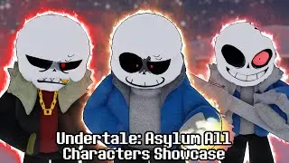 NEW VERY COOL UNDERTALE GAME!!! Undertale: Asylum All Characters Showcase