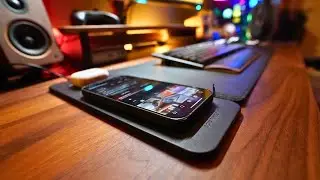 A Desk Mat That Charges Your Devices!