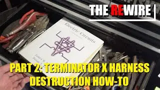 Destroying a Perfectly Good Holley Terminator X Wiring Harness (and building it back up!)