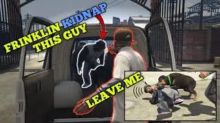 LAMAR AND FRINKLIN KIDNAP HIS OLD FRIEND FOR MONEY | GTA V STORY MODE WITH GAMING ZONE