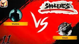 Shades|walk-through part-11 defeat ghost in best weapon|#shades #shadow #ninja #shadowfight #action