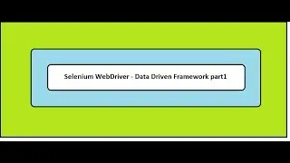 Selenium Data driven framework part1