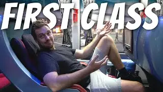 🇹🇭 FIRST CLASS BANGKOK TO CHIANG RAI OVERNIGHT BUS (Not as good as we expected)