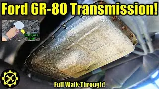 2009 - 2017 Ford F-150 Transmission Fluid and Filter change! (UPDATED without music)