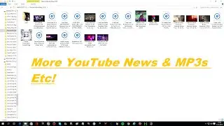 More YouTube News & MP3s Etc! [HD]
