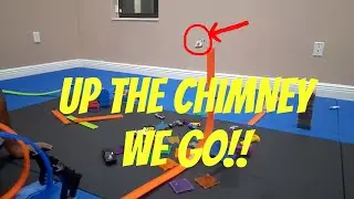 Up the chimney we go!