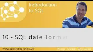 Learn SQL – 10 SQL date format