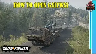 How do I unlock the gateways in SnowRunner Season 10? 