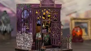 Book Nook The Astrology Bookshop – Une librairie mystique miniature à assembler 🔮✨