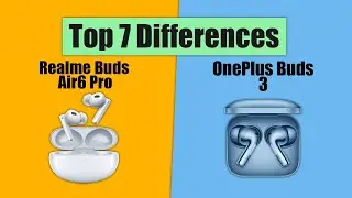 Realme Buds Air 6 Pro VS OnePlus Buds 3 | Full Comparison