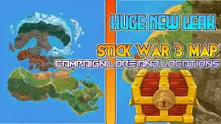 HUGE NEW UPDATE for Stick War 3: Campaign Lore, Campaign Map, Campaign Spoilers and Leaks!