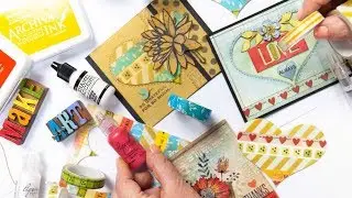 The Best Washi Tape Techniques and More! | Wendy Vecchi for Ranger Ink