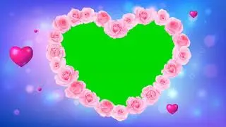 Heart Frame Green Screen Effects